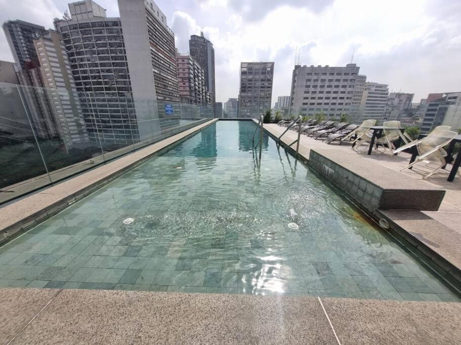 圣保罗Apto Andar Alto, Consolacao, Coracao Sp, 1108公寓 外观 照片
